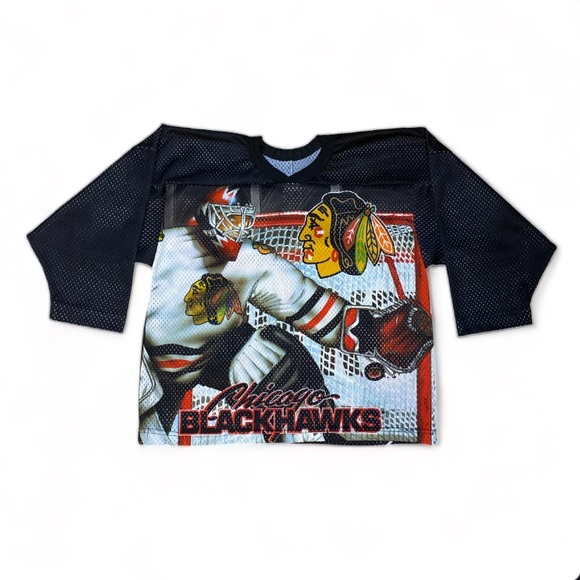 Chicago Blackhawks CCM Vintage Hockey Jersey Youth Boys Small - Picture 1 of 7